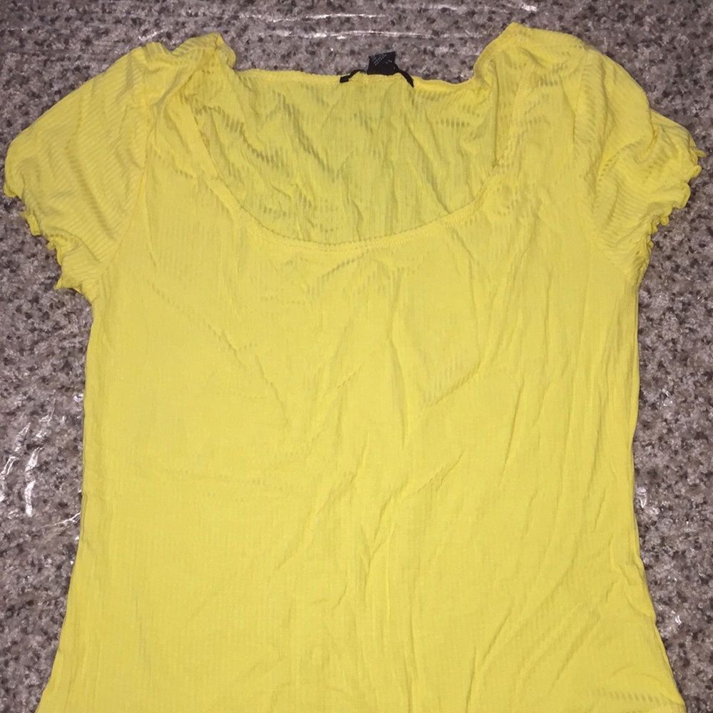 Yellow Bodysuit